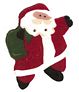Large Leaping Santa